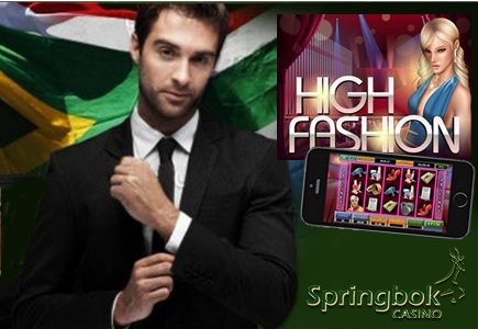 High Fashion is the Game of the Month at Springbok Casino offering an R3000 Bonus and Free Spins