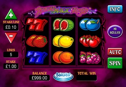 Scientific Games Launches Black Magic Fruits