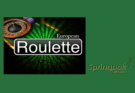 European Roulette Now Available at Springbok Casino