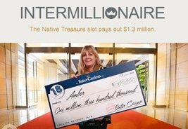 Another Millionaire Comes Out Of InterCasino After Completing 1,600 Free Spins