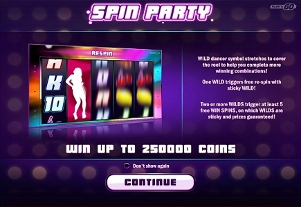 Play’n GO’s Spin Party Begins August 6th