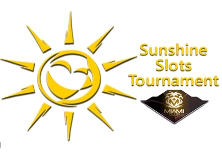 $1500 Available to Players During Sunshine Slots Tournament at Miami Club Casino