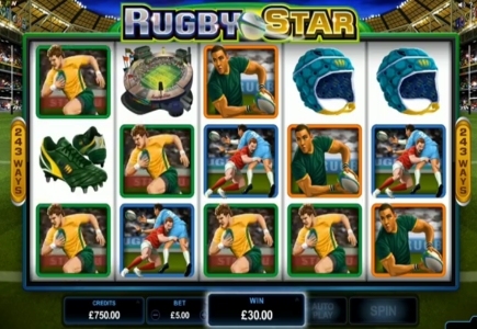 Microgaming Published Preview of Rugby Star Slot - Gambling news on LCB