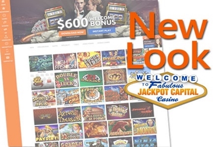 New Look Means Cash Back for Jackpot Capital Casino Members