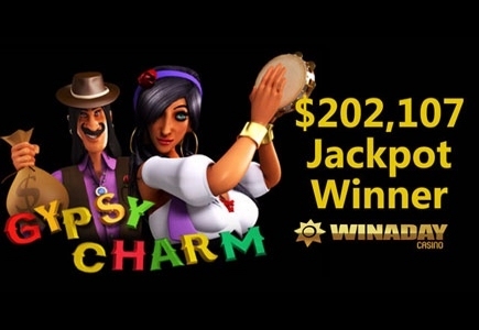Gypsy Charm Awards $202,107 Progressive Jackpot at WinADay