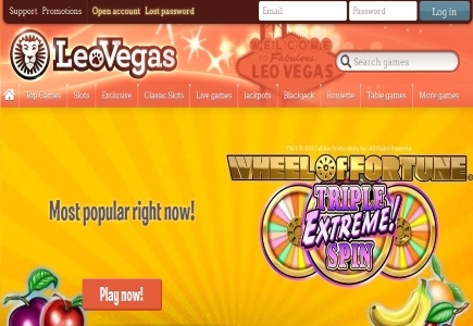 LeoVegas Pays Out GBP 103,827 Jackpot on 46p Bet