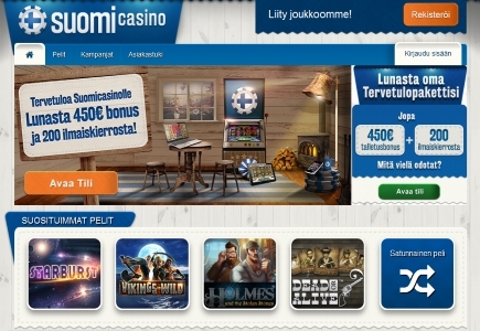 Game Lounge Launches Finnish Facing SuomiCasino.com