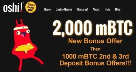 New Bitcoin Casino: Oshi!