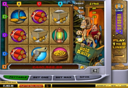 Gold Rally and The Adventures in Wonderland Jackpot Wins