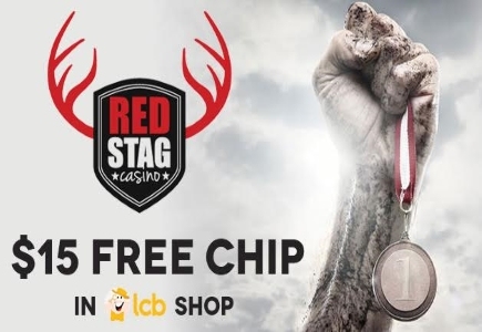 $15 Red Stag Free Chip Now in the LCB Shop