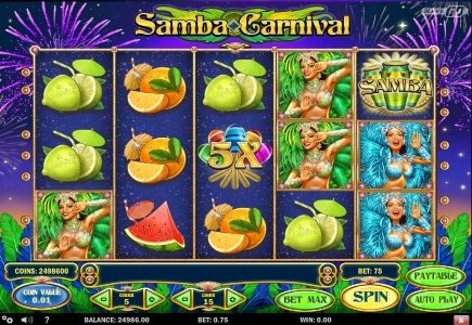 Play’n GO Takes Players to Rio with Samba Carnival