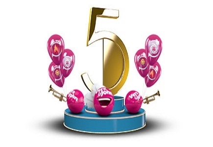 Vera&John Celebrates 5 Years Online with €3000 in Cash Prizes and Super Spins