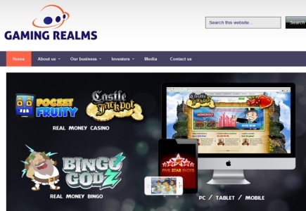 Gaming Realms Sells 3rd Party Operated Websites