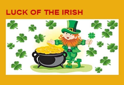 Luck of the Irish Reloads in March from Golden Spins
