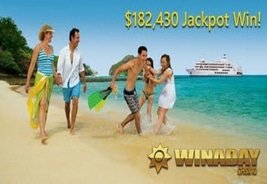 WinADay Casino Player Wins $182,430 on Tropical Treat