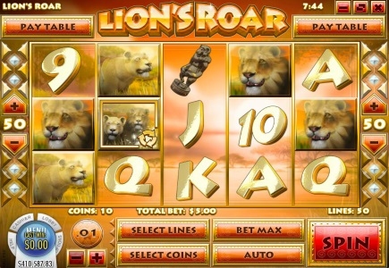 $74,663 Lion’s Roar Jackpot for Slots.lv Player