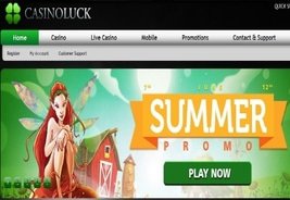 Sunny Summer Bonuses from CasinoLuck