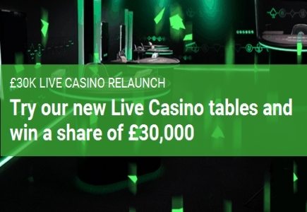 Unibet Celebrates Live Casino Relaunch
