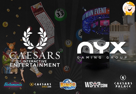 Caesars Interactive Entertainment to Re-launch their Online Casino Brand on NYX's Market Leading Platform
