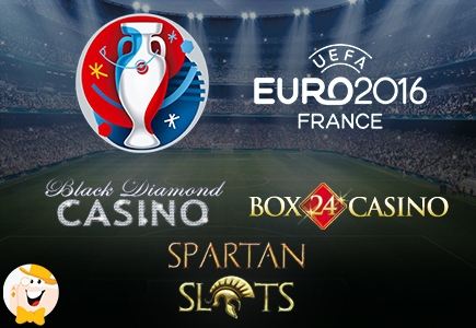 Black Diamond, Spartan Slots and Box 24 Offer Free Trip to Euro 2016