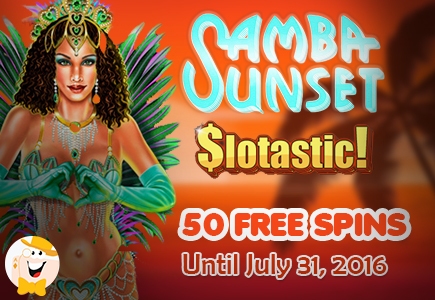 Experience RTG’s Samba Sunset with Slotastic and Receive Free Spins and a Special Deposit Bonus