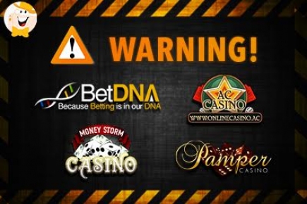 Counterfeit Software at Pamper Casino and Its Sister Sites