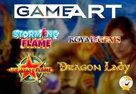 New Slots from GameArt: Storming Flame