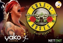 Play Guns N’ Roses for a Chance to Win €1,000 from Yako Casino