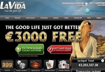 Online Casino Speler wint Gigantische Jackpot bij Casino LA Vida