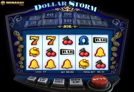 Dollar Storm ist der neue Spielautomat bei WinADay