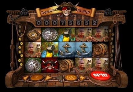 Slotland veröffentlicht Treasure Island Spielautomaten
