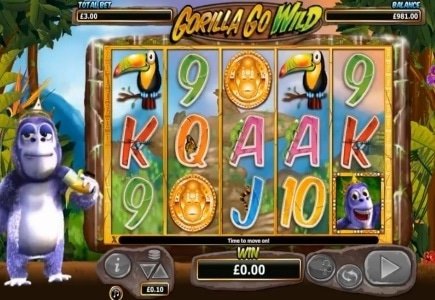 Gorilla Goes Wild ist das neueste Spiel im William Hill Vegas Casino