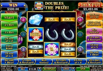 Classic Slot Double Ya Luck maakt een van de spelers van het Springbok Casino een gelukkig man
