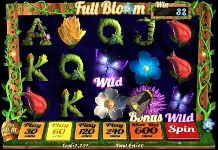 Full Bloom – neuer Spielautomat bei Winaday