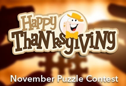 LCB Ringrazia con il Concorso di Novembre Thanksgiving Puzzle