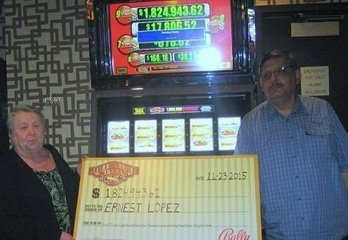 1,8 Mio Dollar Jackpot in Spielcasino in Nevada geknackt