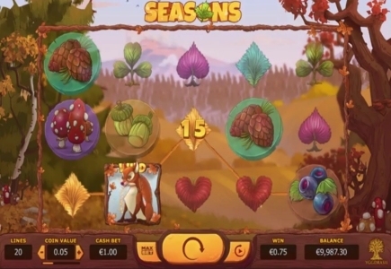 Yggdrasil Gaming presenteert nieuwe Video Slot - Seasons
