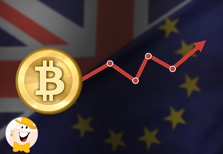 Waarde van Bitcoin stijgt, in nasleep van de Brexit