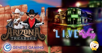 Genesis Gaming Launches Land Based Inspired Games, Arizona Treasures and Live Jazz
