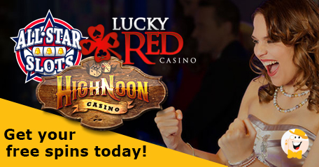 All Star Slots, High Noon and Lucky Red Casinos Free Chips are Up For Grabs in LCB Shop!