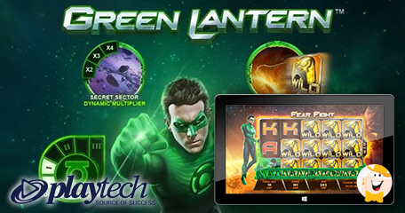 February Launch Planned for Playtech’s Green Lantern Slot