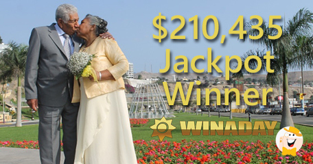 $210K Win A Day Jackpot Win
