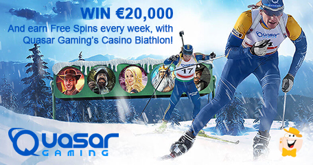 Win €20K During Quasar Gaming’s Casino Biathlon