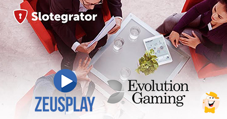 Slotegrator Partners with Evolution Gaming and ZuesPlay