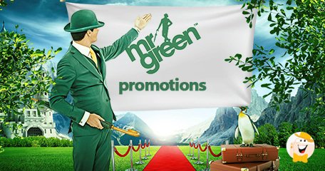 Mr Green startet die Woche mit diversen Promotion Angeboten