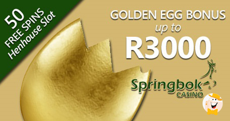 Springbok Giving Away Golden Egg Mystery Prize