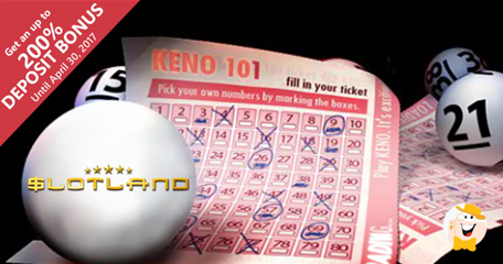 Slotland Launches 1st Keno Game ‘Keno 101’