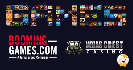 Booming Games Live at Vegas Crest Casino