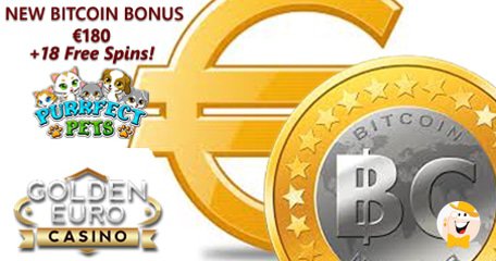 Golden Euro Casino introduceert Wekelijkse Bitcoin Bonus van €180