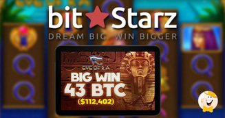 BitStarz Celebrates $112,402 Eye of Ra Win